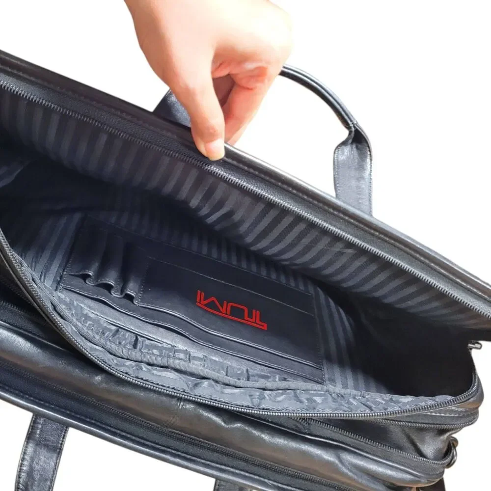 Tumi Alpha Expandable Organizer Laptop Brief